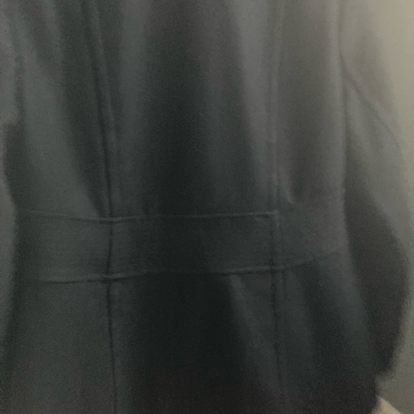 Kenneth Cole black  ladies pea coat - Picture 2 of 3